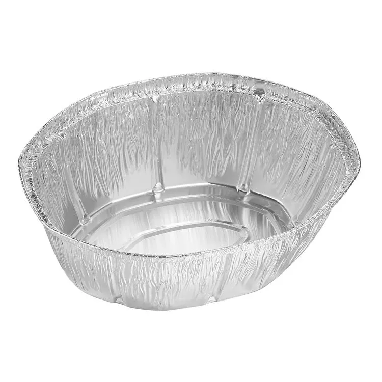 Aliuminio vienkartiniai puodai su dangteliais