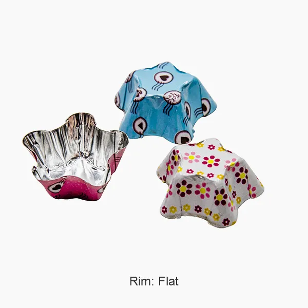 Pentagono šokolado folijos puodelis