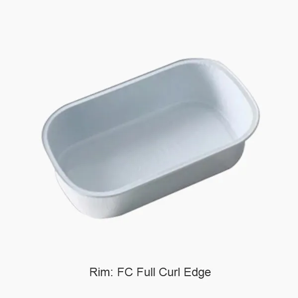 Balta lakuota skrydžio keptuvė